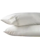 AllerEase Hot Water Washable Zippered 2-Pack Pillow Protector