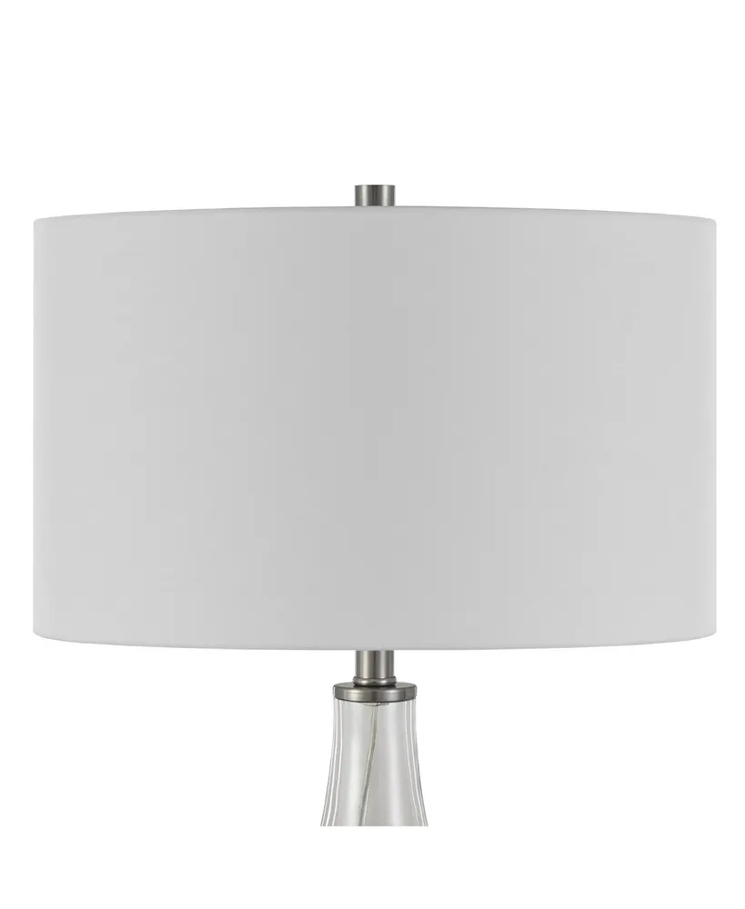 Hudson & Canal Mirabella Table Lamp In Smoked Chrome Ombre