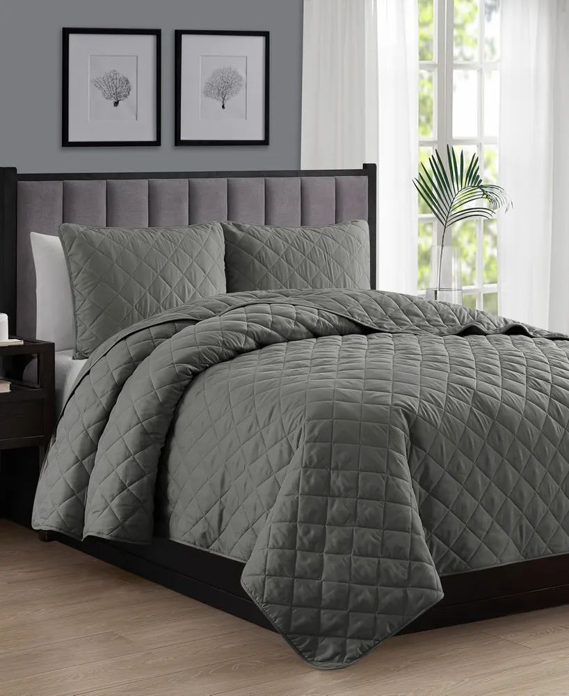 Cathay Home Inc. Oversize Lightweight Quilt Set, Twin/Twin Xl