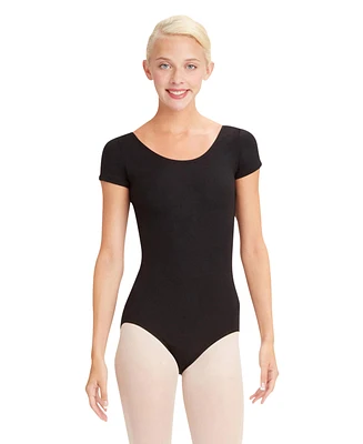 Capezio Women's Team Basics Short Sleeve Leotard