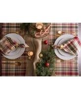 Design Imports Give Thanks Plaid Table Runner