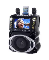 Karaoke Usa Bluetooth Karaoke Machine, 2 Microphones