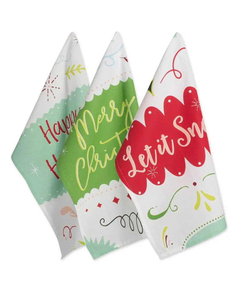 Winter Wishes Embellished Dishtowel – DII Design Imports