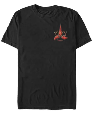 Star Trek Men's Discovery Klingon Emblem Short Sleeve T-Shirt