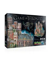 Wrebbit Game Of Thrones - The Red Keep 3D Puzzle- 845 Pieces