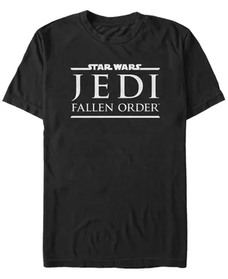 Star Wars Men's Jedi Fallen Order Logo Short Sleeve T-Shirt