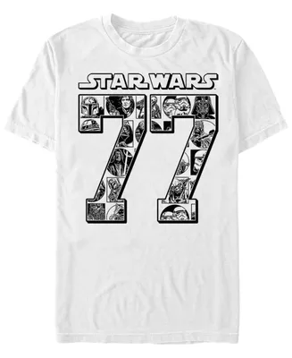 Star Wars Men's Classic Comical Since 77 Short Sleeve T-Shirt