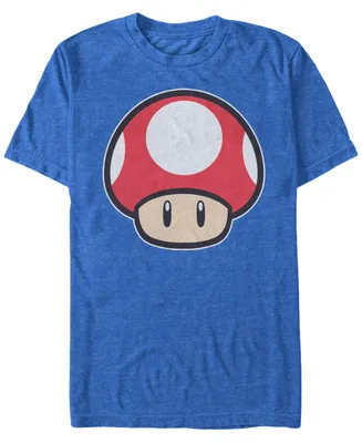 Nintendo Men's Super Mario Mushroom Short Sleeve T-Shirt