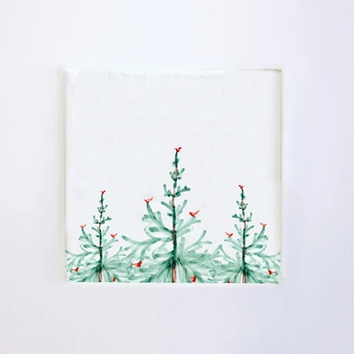 Vietri Lastra Holiday Cocktail Napkins (Pack of 20)