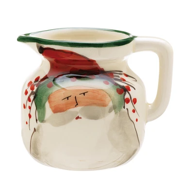 Vietri Old St. Nick Creamer