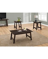 Monarch Specialties 3 Piece Table Set