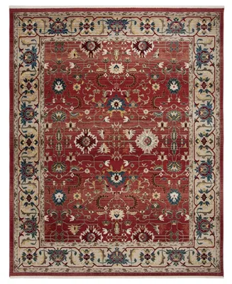 Lauren Ralph Lauren Ines LRL1293C Red and Beige 8' X 10' Area Rug