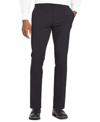 Van Heusen Men's Flex 3 Slim-Fit 4-Way Performance Stretch Non-Iron Flat-Front Dress Pants