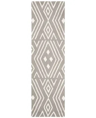 Lauren Ralph Lauren Imani Geometric LRL6609F Sepia 2'3" X 8' Runner Area Rug