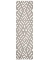 Lauren Ralph Lauren Imani Geometric LRL6609F Sepia 2'3" X 8' Runner Area Rug