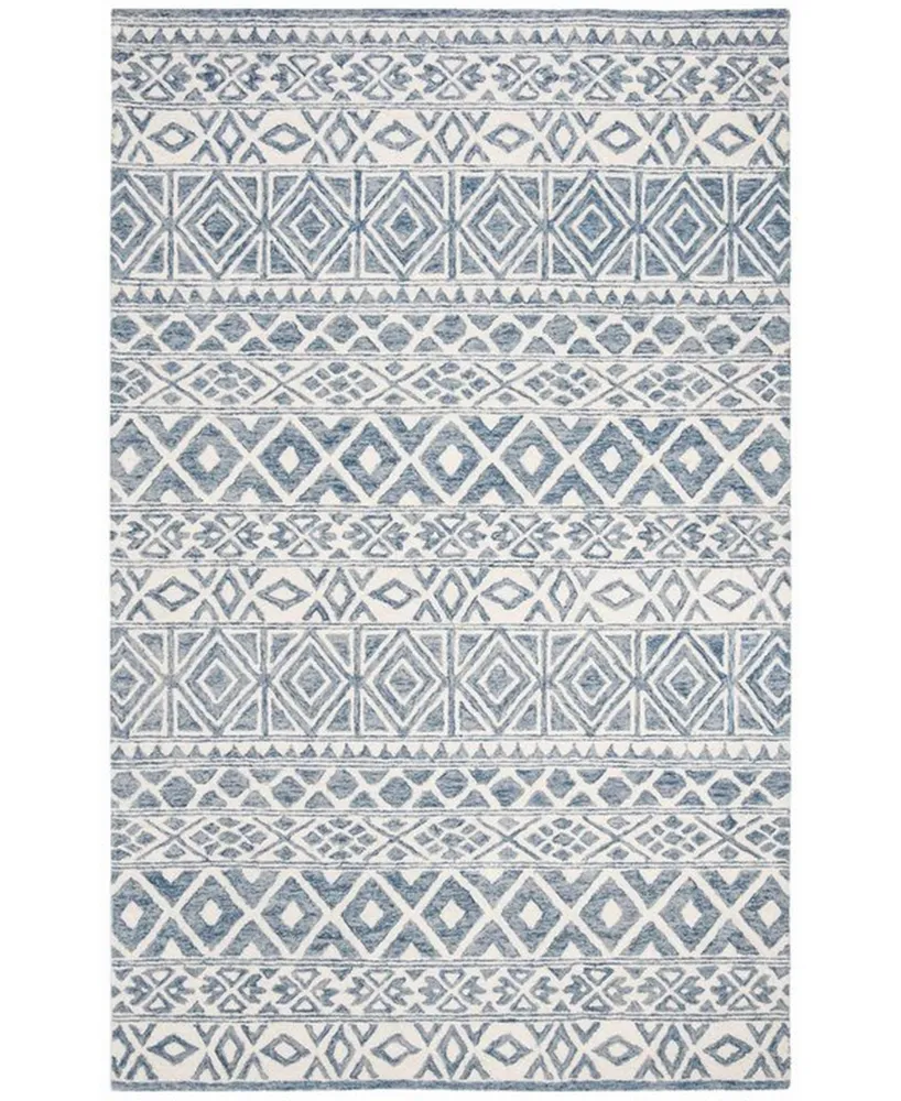 Lauren Ralph Theresa Lrl6650a Ivory And Blue 9 X 12 Area Rug Hawthorn Mall