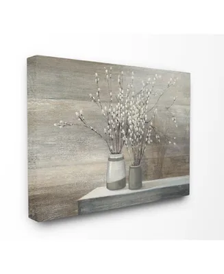 Stupell Industries Willow Still Life Canvas Wall Art