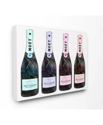 Stupell Industries Rainbow Champagne Art Collection
