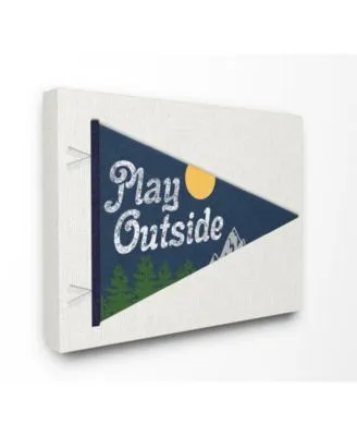 Stupell Industries Play Outside Nature Pennant Wall Art Collection
