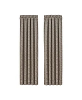 J Queen New York Cracked Ice Window Panel Pair, 50" x 84"