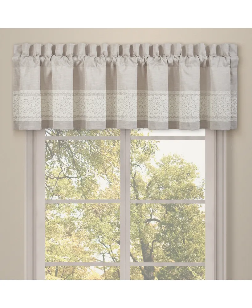 J Queen New York Lauralynn Straight Window Valance