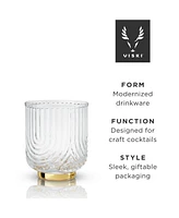 Viski Gatsby Tumblers, Set of 2, 12 Oz