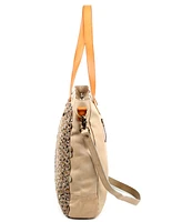 Old Trend Stellar Stud Leather Tote Bag
