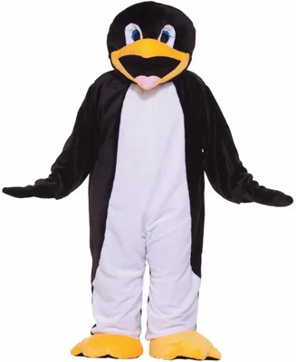 Buy Seasons Men's Penguin Plush Economy Mascot Costume