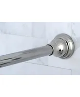 Kingston Brass 72-inch Tension Shower Rod with Decorative Flange