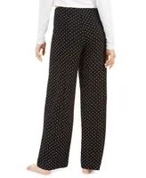 Hue Women's Sleepwell Printed Knit Pajama Pant made with Temperature Regulating Technology