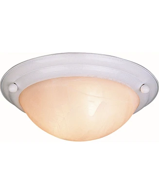 Volume Lighting Lunar 2-Light Flush Mount Ceiling Fixture