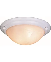 Volume Lighting Lunar 2-Light Flush Mount Ceiling Fixture