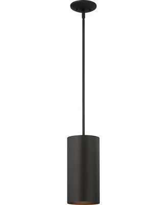 Volume Lighting 1-Light Cylinder Mini Pendant