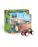 Guidecraft Io Blocks Race Cars - 48 Pieces Set - Multi