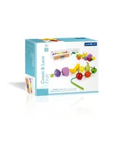 Guidecraft Count and Lace Fruit - Multi