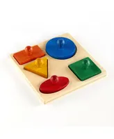 Guidecraft Geo Puzzle Board - Multi