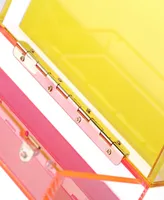 Milanblocks Trendy Transparent Acrylic Clutch