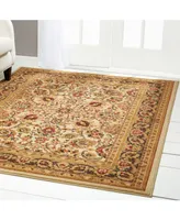 Global Rug Designs Primacy PRI05 Ivory 5'2" x 7'2" Area Rug