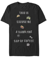 Twin Peaks Men's Excuse Me Short Sleeve T-Shirt