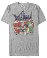 Voltron: Defender of the Universe Men's Robot Logo Short Sleeve T-Shirt