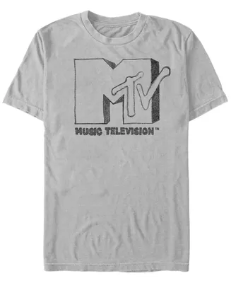 Mtv Men's Sharpie Logo Short Sleeve T-Shirt