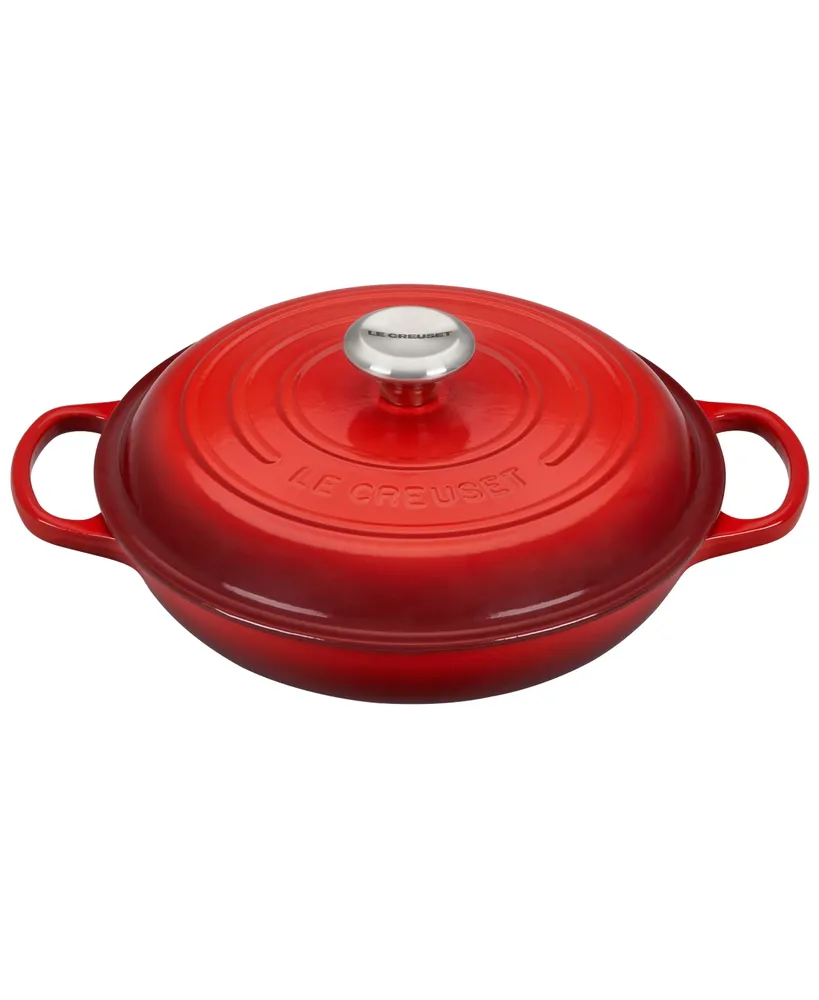 Le Creuset 2.25 Quart Enameled Cast Iron Braiser with Lid