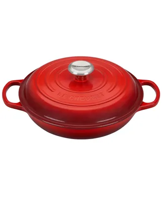 Le Creuset 2.25 Quart Enameled Cast Iron Braiser with Lid