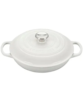 Le Creuset 2.25 Quart Enameled Cast Iron Braiser with Lid