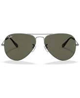 Ray-Ban Unisex Sunglasses, Aviator Large Metal RB3025