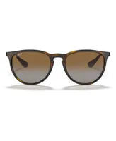 Ray-Ban Unisex Polarized Erika Sunglasses, RB4171F Low Bridge Fit