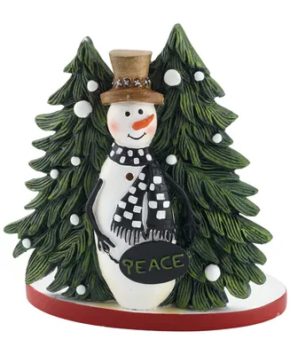 Avanti Country Friends Holiday Resin Toothbrush Holder