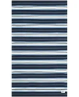 Lauren Ralph Lauren Leopold Stripe Lrl2462a Navy Area Rug Collection