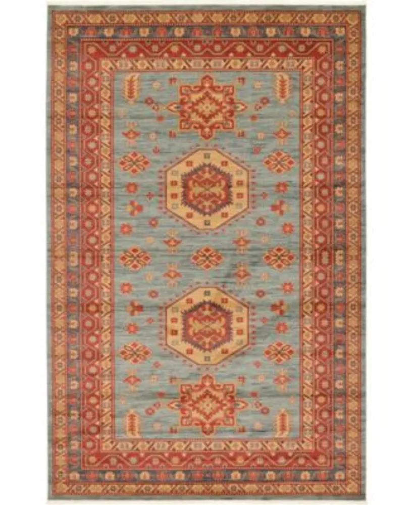 Bayshore Home Harik Har1 Light Blue Area Rug Collection