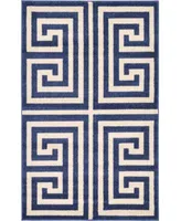 Bayshore Home Anzu Anz1 Navy Blue Area Rug Collection